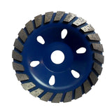 Maxbell Diamond Grinding Wheel Concrete Cup Disc Concrete Stone Tool 100mm Blue