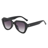 Max Vintage Women Sunglasses Triangle Sunglass Men Eyewear Cat Eye Sun Glasses Black