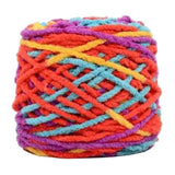 Max Polyester Blanket Big Ball Yarn Chunky Wool Hand Knitting Yarn Red