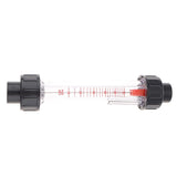Max Water Liquid Flow Measuring Tube Rotameter Flowmeter ABS 10-100L/H