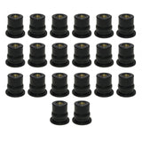 Maxbell Durable Rubber Well Nuts Cowls Fastener Metric Universal Replace 20x M6