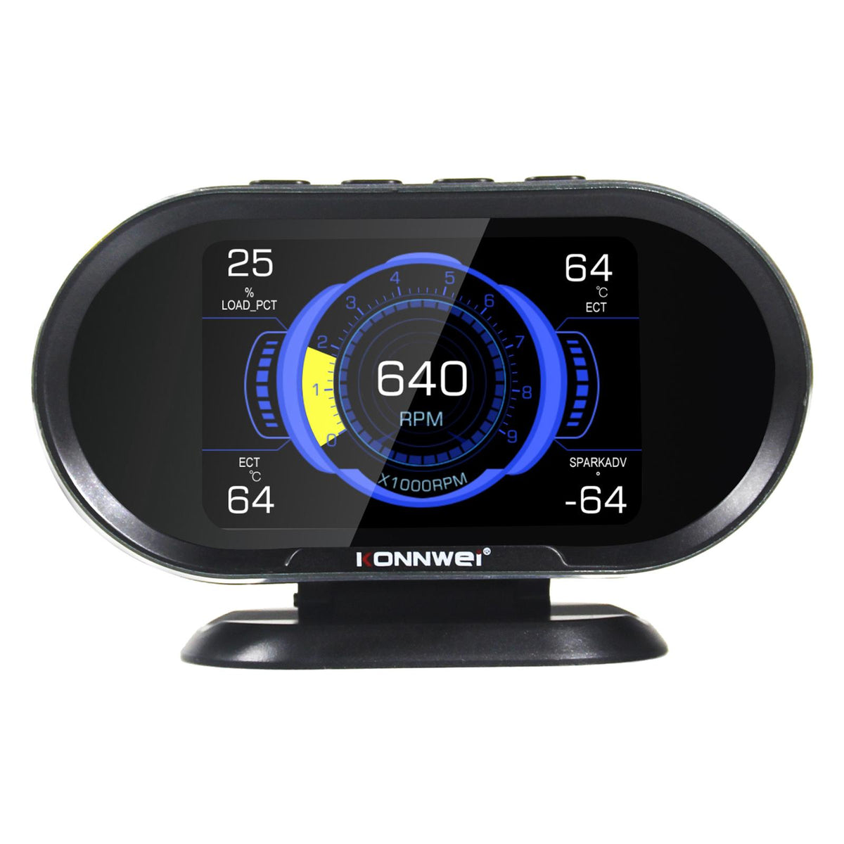Maxbell Car HUD Display Digital Displays Speed Projector for OBD II Enabled Vehicles