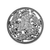 Max Norse Medieval Viking Shield Symbol Brooch Oval Celtic Shawl Sweater Pin 3