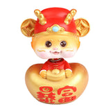 Maxbell Miniature Figurines Gift Desktop for Living Room Bookshelf Dragon Collectors Style A