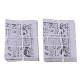 Max 1/12 Dollhouse Miniature 2 Bundles of Newspapers Model Bookshelf Accessories