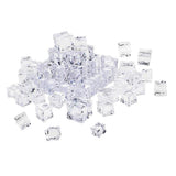Max Simulated Fake Ice Clear Ice Cube Bar KTV Photo Props Model Decor 30mm