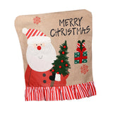 Maxbell Christmas Chair Cover Stretch Xmas Decoration for Holiday Kitchen Hotel Santa