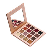 Max 16 Color Eye Shadow Palette Matte Glitter Makeup Shimmer Powder Cosmetic Kit