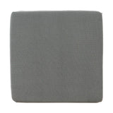 Maxbell Replacement Couch Cushion Cover Washable One Seat for Living Room Chaise Dark Grey
