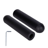 Maxbell 2 Pieces Barbell Bar Adapter Sleeve with L Shaped Wrench for Weightlifting 48mmx200mm ball head