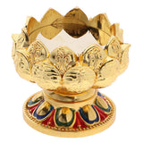 Max Tibet Buddhist Lotus Butter Candle Light Lamp Holder Base Burner 45mm
