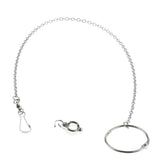 Maxbell Parrot Stainless Steel Eight-ring Anklet Pet Bird Cockatiel Foot Chain 8