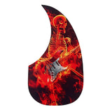 Maxbell Folk Acoustic Guitar Pickguard Pick Guard Scratch Plate for Acoustic Guitar