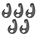 Maxbell 5Pcs Elastic Rope End Buckle Car Cover Hooks for Outdoor Kayaks Camping