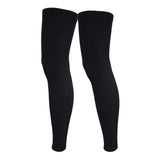 Maxbell Cycling Leg Warmer Breathable Thermal Running Tight Warmer Black L