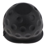 Max Universal 50mm Tow Ball Cover Caps Towing Hitch for Caravan Trailer Black