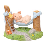 Max Miniature Animals Model Statue Fairy Garden Decor Toy Acting Cute Pig