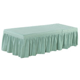 Max Massage Table Skirt Beauty Bed Cover Valance Sheet Green_3 - Aladdin Shoppers