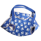Maxbell Travel Shoulder Bag Comfortable Puppy Kitten Leg Out Cats Dog Pets Carrier Blue L