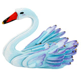 Maxbell Children's Handmade DIY 3D Wooden Jigsaw Puzzle Educational Toy Swan