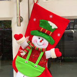 Maxbell Christmas Stocking Xmas Decoration Holiday Gift Collection Filler Snowman