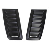 Maxbell 2x Bonnet Air Vents Hood Trim Car Hood Vent Scoop Kit for Ford Focus RS