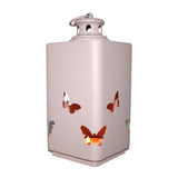 Max Nordic Style Wind Lantern Candlestick Metal Horse Lantern Pink