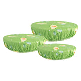 Maxbell 3x Stretch Wrap Bowl Covers Tableware for Home Storage Containers Outdoor Avocado Set