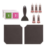 Maxbell Trampoline Patch Kit Replacement Waterproof Big Holes Trampoline Accessories Square  10 Patches