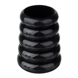 Maxbell Nail Art Pen Brush Holder Case Makeup Brush Holder Storage Container Black