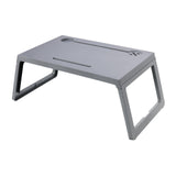 Maxbell Laptop Desk lap Tray Table Folding Laptop Table for Carpet Working Gray