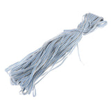 Maxbell 100 yards fish silk jute twine ribbon string rope thread cord 6mm Blue