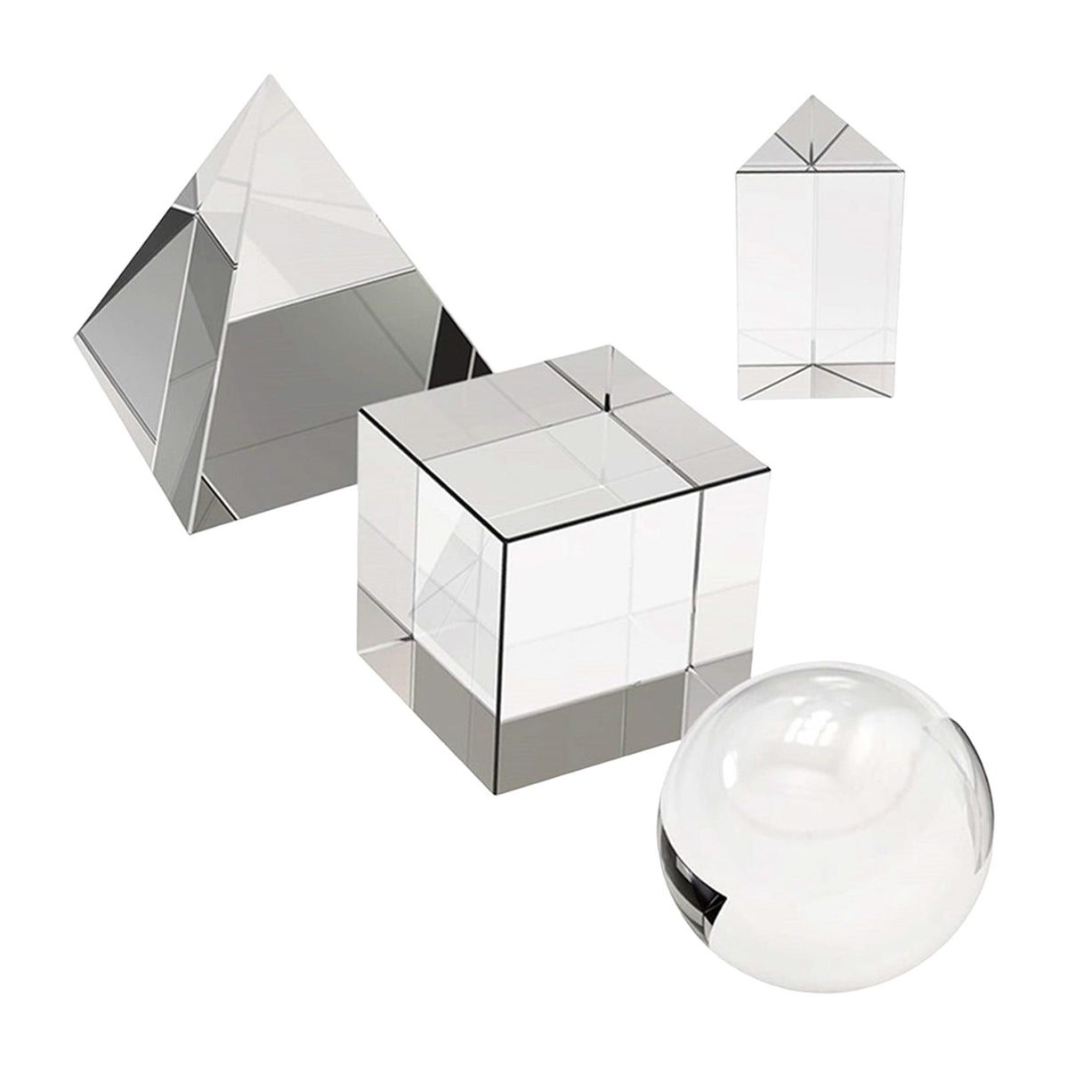 Maxbell 4 Pieces Optical prisms Photography Set Photo Accessory for Photography