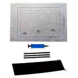 Maxbell Puzzle Roll Up Mat Felt Jigsaw Puzzle Storage Pad Blanket Gray