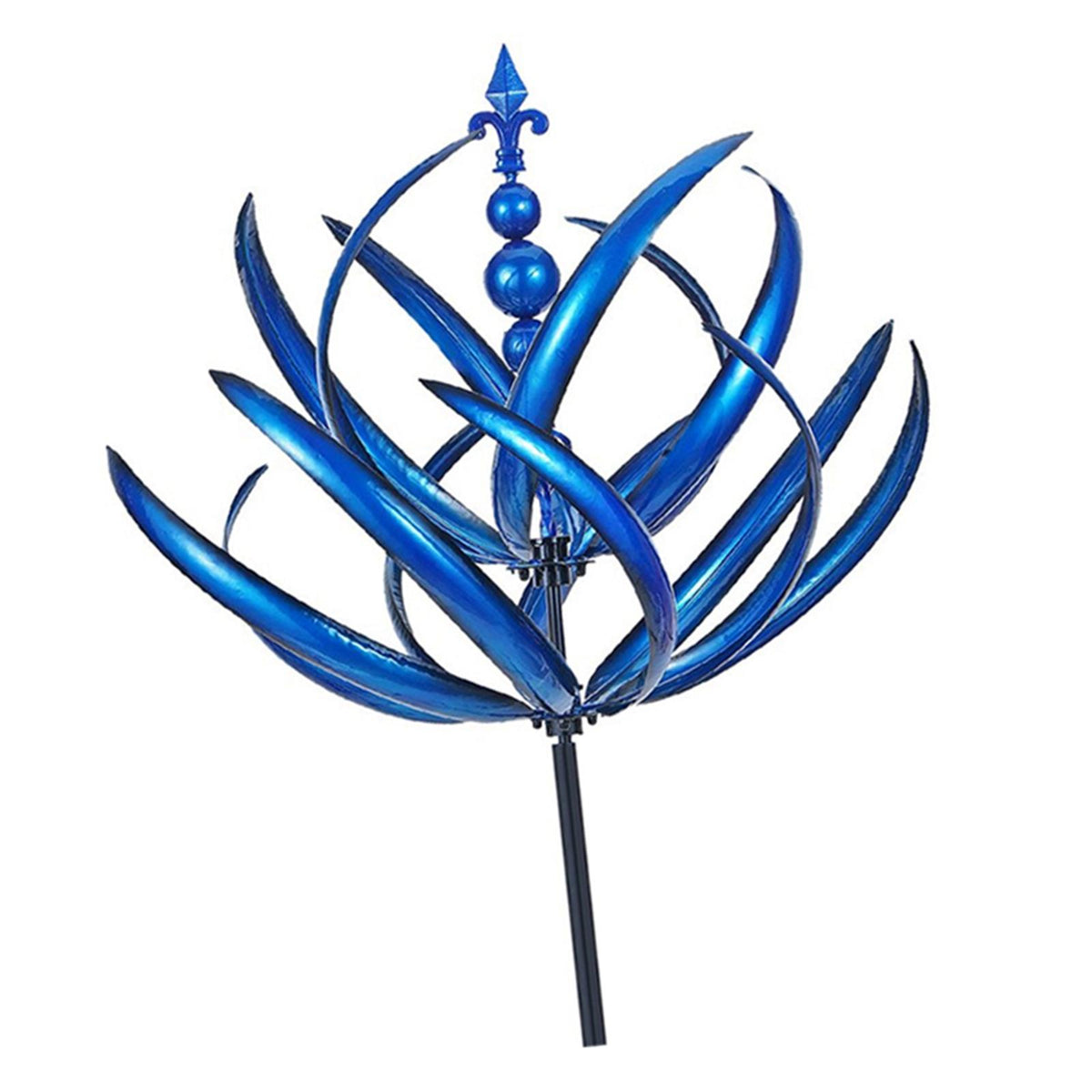 Maxbell Windmill Ornament Decor Landscape with Metal Garden Stake for Patio Yard