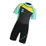 Maxbell Kids Short Sleeve Wetsuit Beach Diving Swimwear Swimsuit S