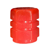 Maxbell Dust Caps Stem Covers Fashion Fluorescent for Motorbike Car Trucks Red