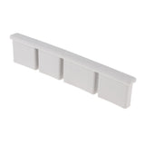 Max PVC End Cap Bottom Sub for Kayak Canoe Rubber Dinghy Stuffing Model 1(Gray)