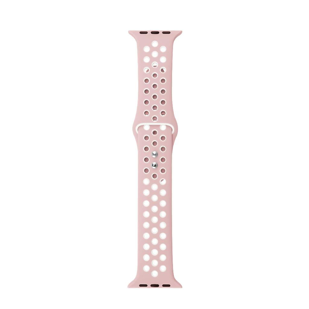 Maxbell Apple 1234 Universal Sports Double-button Silicone Gel Watchband 8