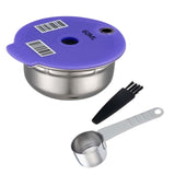 Maxbell coffee Filter Cup Replaces Rustproof Refillable for Bar Cafe Office 60ml
