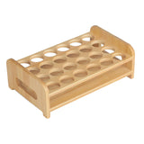 Maxbell Wooden Glass Holder Mug Organizer Serving Holder Cup Rack for Bar Hotel Events 24 Holes