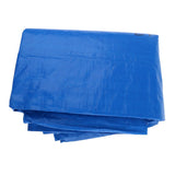 Maxbell Blue Orange Waterproof PE Tarpaulin Tarp Heavy Duty Reinforced Corner 3 x 4 m