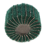 Max Fiber Abrasive Grinding Wheel Flap Sanding Disc 80×50×6mm with Grit Green