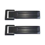 Maxbell 2Pcs Tailgate Hinge Covers Trim Durable Parts for Jeep Wrangler JK Jku