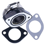 Maxbell 28mm Carburetor Intake Manifold Rubber Interface with Gaskets Oilproof