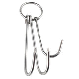 Max Meat Hook Ring Kitchen Utensil Hanger Hanging Stainless Steel 0.54x26cm