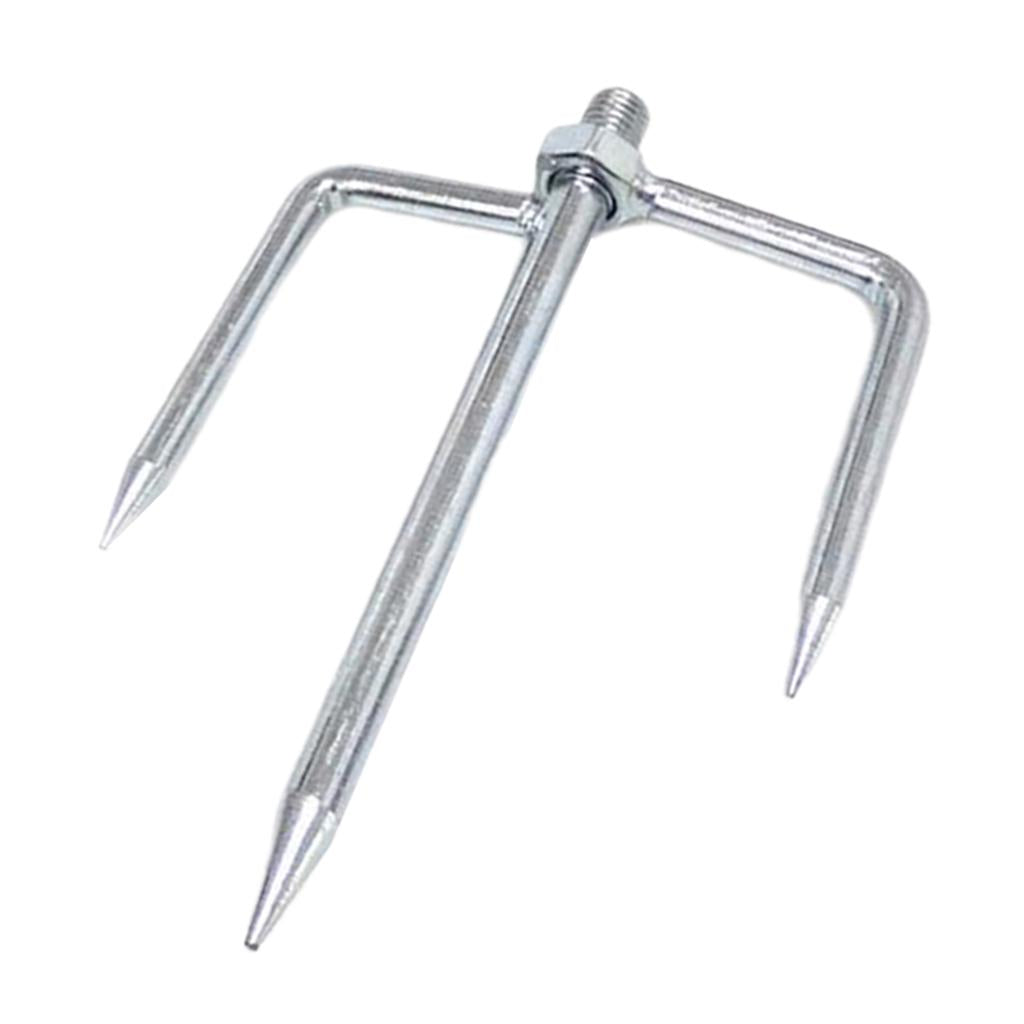 Max Outdoor Fishing Umbrella Ground Spike Windproof Insert Plug 12mm Screws S