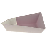 Max Plastic Multi-functional Fruit Plate Snack Tray Jewellery Box Purple