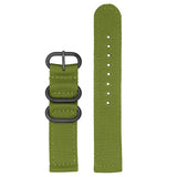 Maxbell Nylon Quick Release Replacement Watch Band Strap for Men Women 18-24mm 22mm