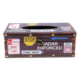 Max Wood Tissue Box Container Towel Napkin Holder Paper Dispenser Guidepost